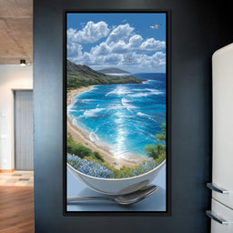 Tropical Ocean Bliss Bowl - NicheCanvas