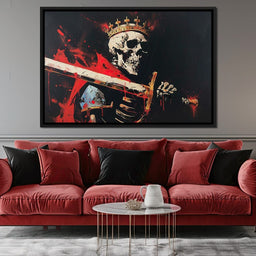 Majestic Shadows of Royal Descent - NicheCanvas