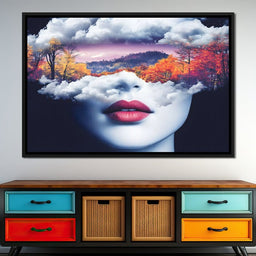 Dreamscape of Autumn Skies - NicheCanvas