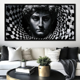 Fragmented Logic Of The Marble Mind - NicheCanvas
