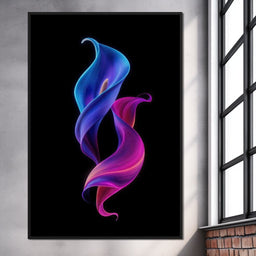 Cosmic Petal Helix - TooplesArt - NicheCanvas