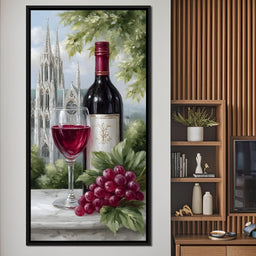 Cathedral Vines Vintage Elegance - NicheCanvas