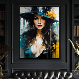 Female Portrait 0054 - Vizahn Burger - NicheCanvas