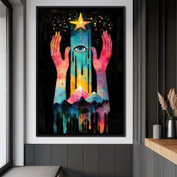 Celestial Visionary Voyage - NicheCanvas