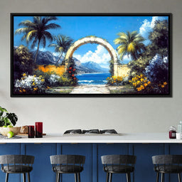 Tropical Gateway - NicheCanvas