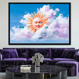 Sunlit Dreams Sky - NicheCanvas