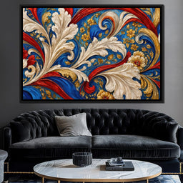 Royal Baroque in Bloom - TooplesArt - NicheCanvas