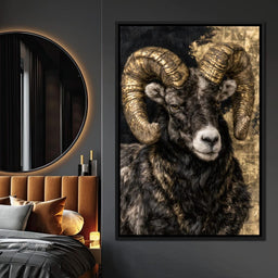 Guardian of the Gilded Peak - NicheCanvas