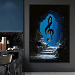 Celestial Clef Cavern Song - NicheCanvas