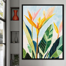 Tropical Flora Dance - NicheCanvas