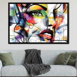 Kaleidoscope Expression Captured - NicheCanvas