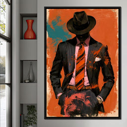 The Gentleman of Broken Colors - NicheCanvas