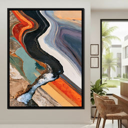Where Tectonic Currents Collide - NicheCanvas