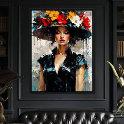 Female Portrait 0039 - Vizahn Burger - NicheCanvas