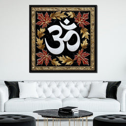 Om Reverie Autumn Embrace - NicheCanvas
