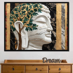 Enlightened Tranquil Oasis - NicheCanvas