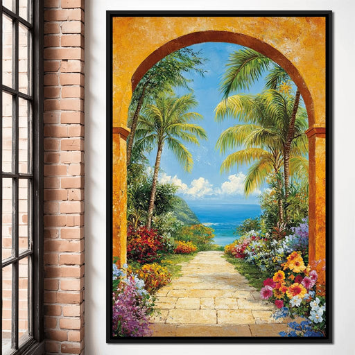 Tropical Vacation Canvas Print