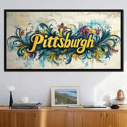 Pittsburgh Mural - NicheCanvas