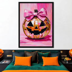 Disco Pumpkin - NicheCanvas