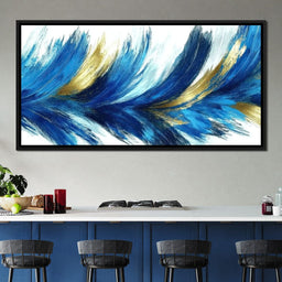 Blue Waves of Tranquility - NicheCanvas