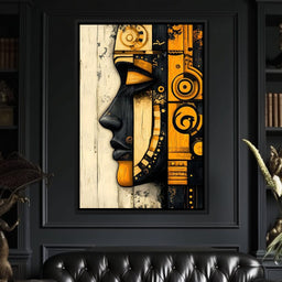 Geometric Fusion Reverie - NicheCanvas