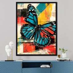 Fragmented Flight Of The Radiant Monarch - NicheCanvas