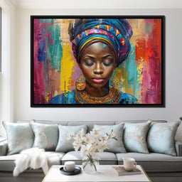 Vibrant Dreams of Africa - Sakeem Gibbs - NicheCanvas