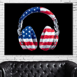 Patriotic Beats of Freedom Sound - NicheCanvas
