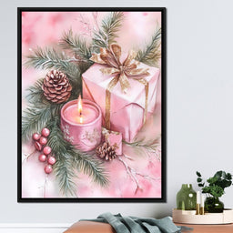 Festive Pine Gift Candle Radiance - NicheCanvas