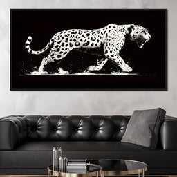 Leopard Stride of Wilderness - NicheCanvas