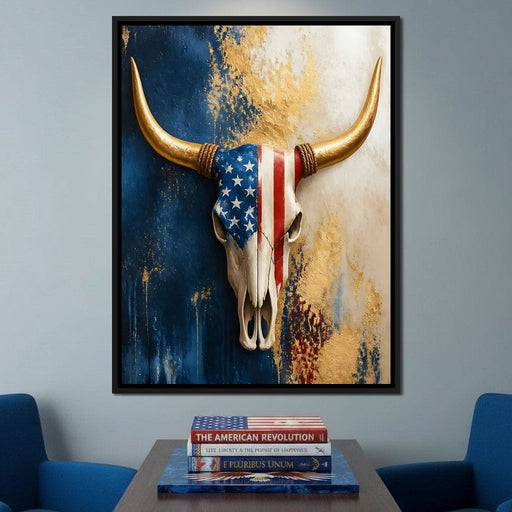 Gilded Spirit of the Frontier Canvas Print