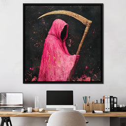 Reaper Enigma in Magenta - NicheCanvas