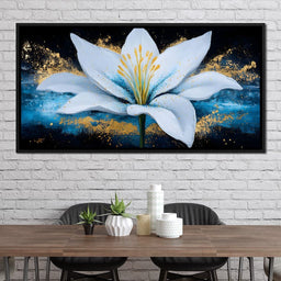 Golden Blossom Splendor - NicheCanvas