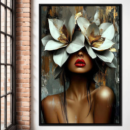 Golden Petals Revelation - Cole Williams - NicheCanvas