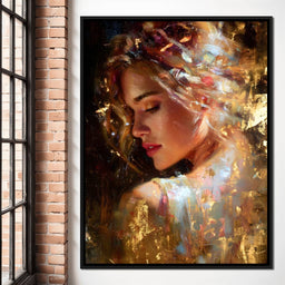 Radiant Brushstrokes Of Grace - NicheCanvas