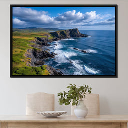 Atlantic Cliffs Wild Coastline - NicheCanvas