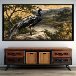 Monarch of the Golden Waterway - NicheCanvas