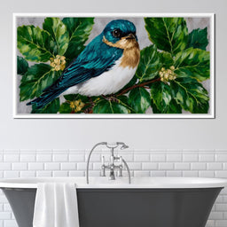 Emerald Wings Nature's Bird - NicheCanvas