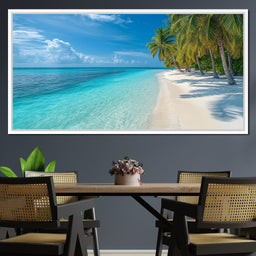 Tropical Shoreline Dreams - NicheCanvas