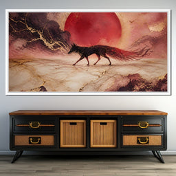 Gold Vein Fox Spirit - NicheCanvas