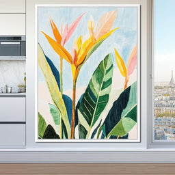 Tropical Flora Dance - NicheCanvas