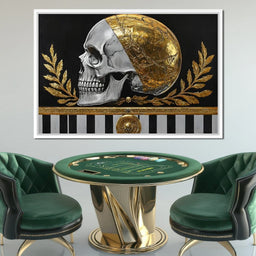 Golden Echoes of Time - NicheCanvas