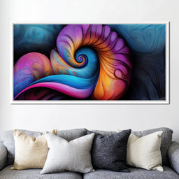 Whirlpool of Rainbow Time - TooplesArt - NicheCanvas