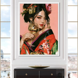 Toasted Peony And Silk Nights - NicheCanvas