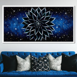 Stellar Petal Illumination - NicheCanvas