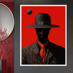 The Man Who Wasn’t There - TooplesArt - NicheCanvas