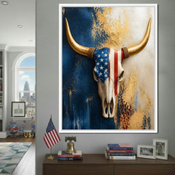 Gilded Spirit of the Frontier - NicheCanvas