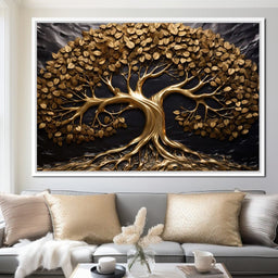 Golden Tree Haven - NicheCanvas