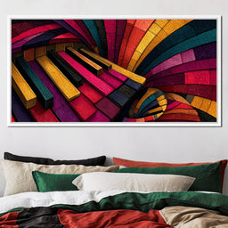 Colorful Rhapsody Journey - NicheCanvas