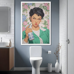 Bathroom Spray Cleaning Queen - NicheCanvas